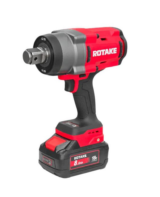 Гайковерт аккумуляторный 1" ROTAKE, 18V, 8Ah, 2400 Nm