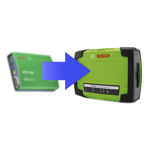 Замена старых Bosch KTS на новые
