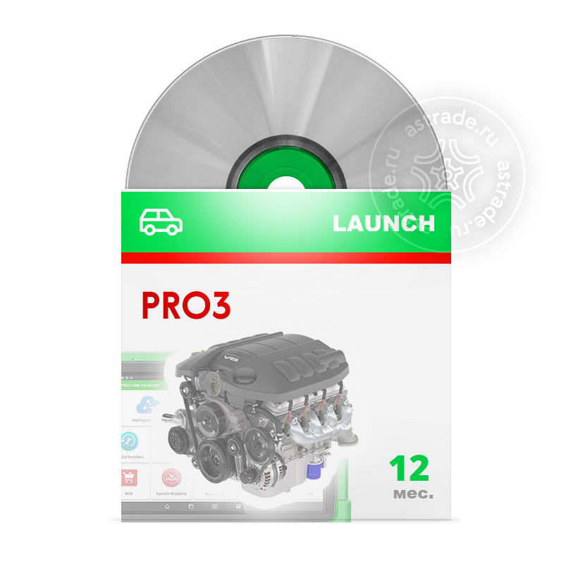 1 Год Подписки для легковых автомобилей c ДВС (PRO3)
