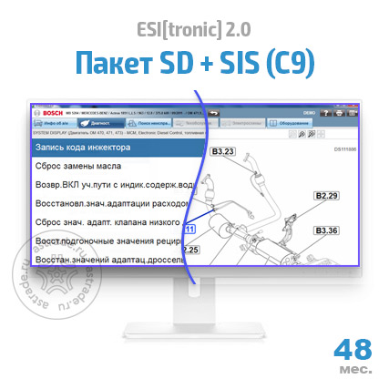 Пакет SD + SIS (С9): подписка на 48 мес.