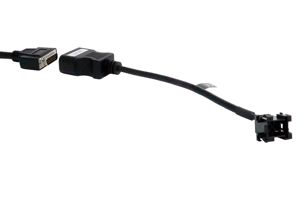 Кабель диагностический Jaltest JDC551.9 Liebherr 6-pin, прямоугольный