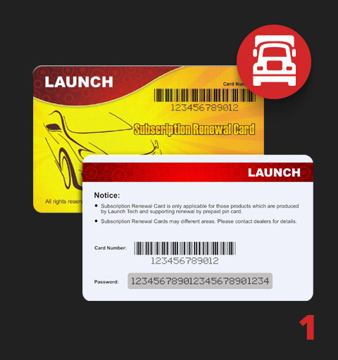 Launch PIN CARD [Грузовые]
