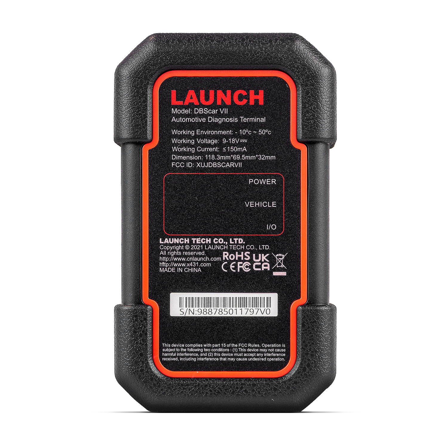 Launch DBSCAR VII адаптер для PRO v5