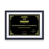 Сертификат лучшего дистрибьютора LAUNCH 2020 (подъемники)
