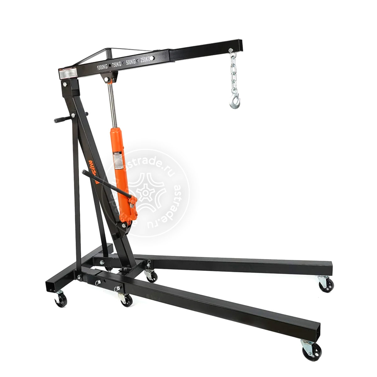 Кран гаражный гидравлический 1т AV-951004