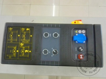 Control box SBA/SCA-220V single phase with CE-Stop, manual switch, maintenance, alarming functions