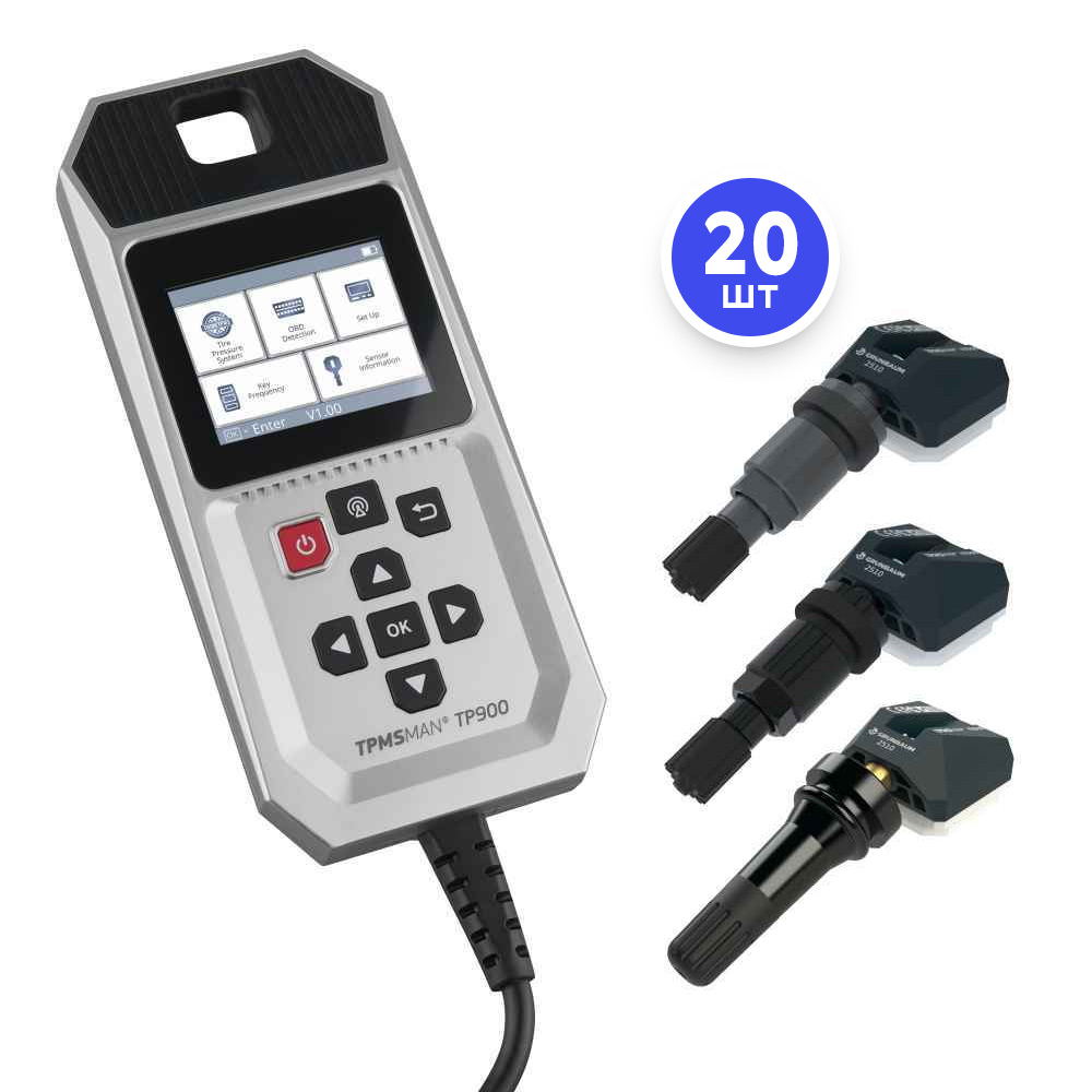 Комплект TPMS GrunBaum TPMSMAN 20 датчиков
