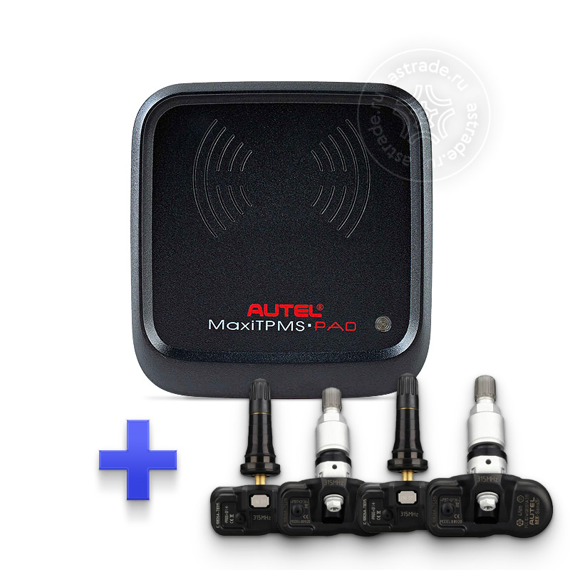 Комплект TPMS Autel MaxiTPMS PAD + 4 датчика TPMS