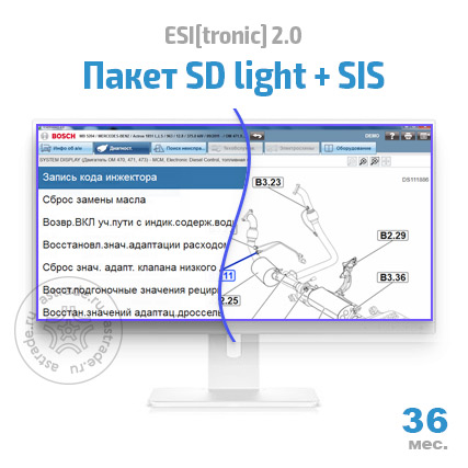Пакет SD Light + SIS: подписка на 36 мес.
