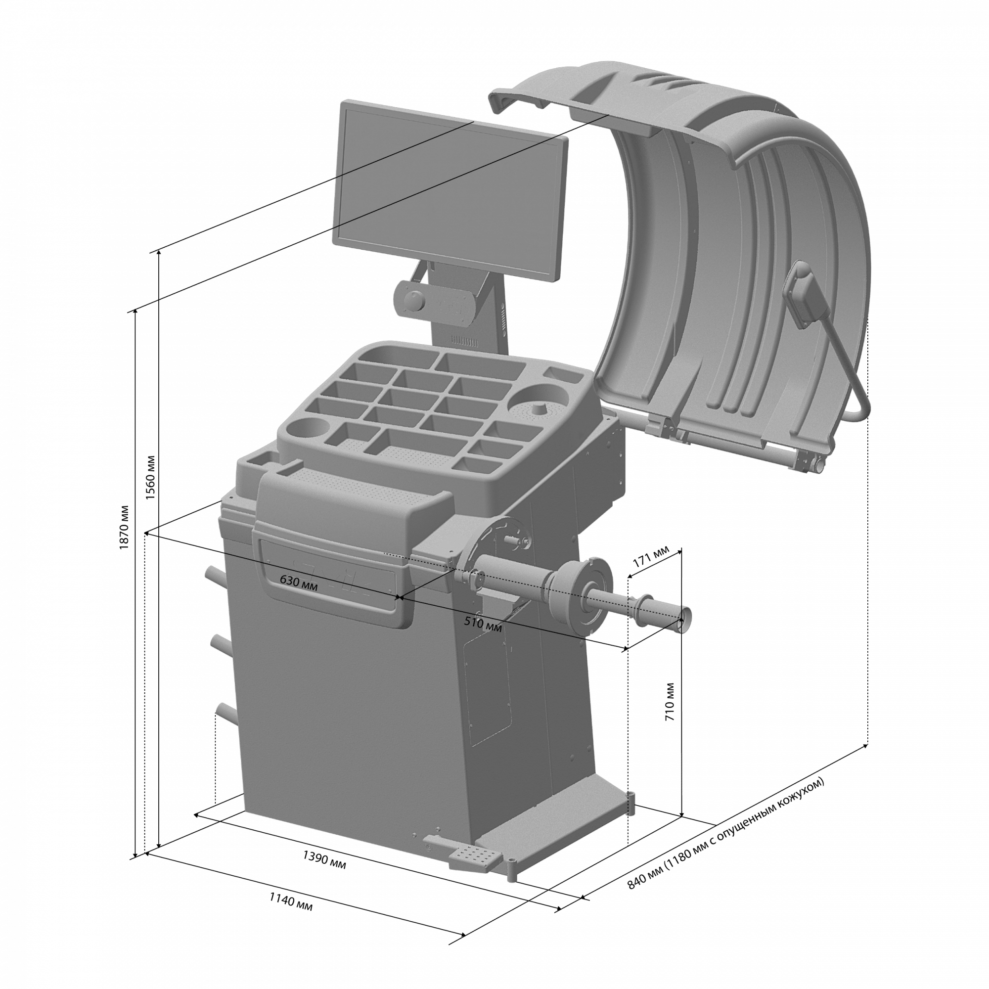 Технические характеристики станка Gelios