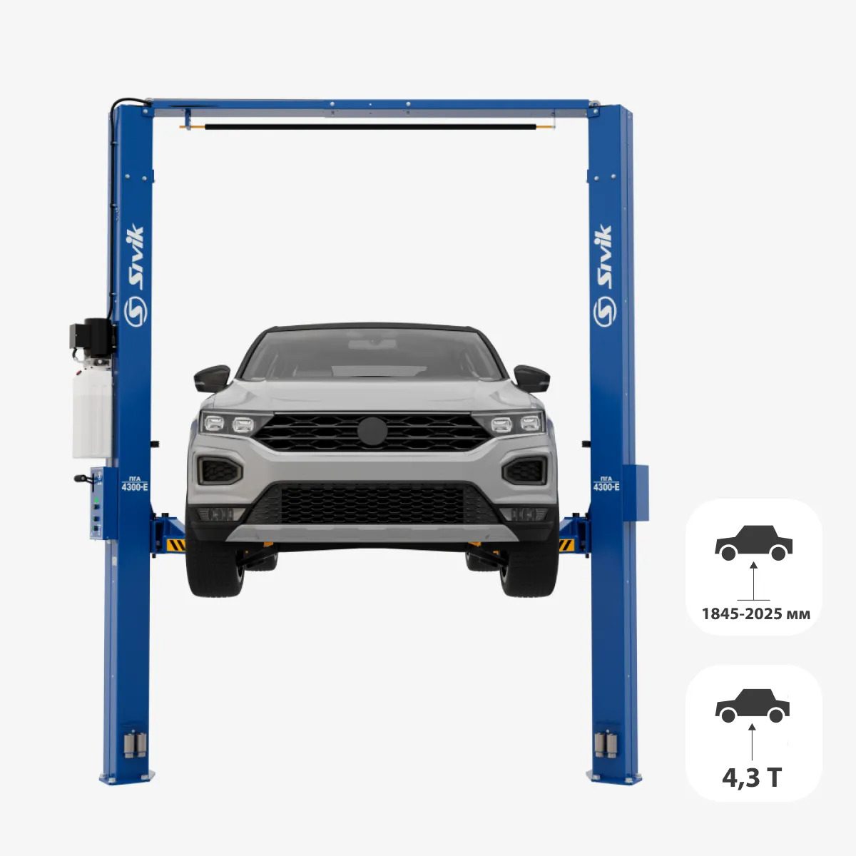 Широкий охват обслуживаемых автомобилей